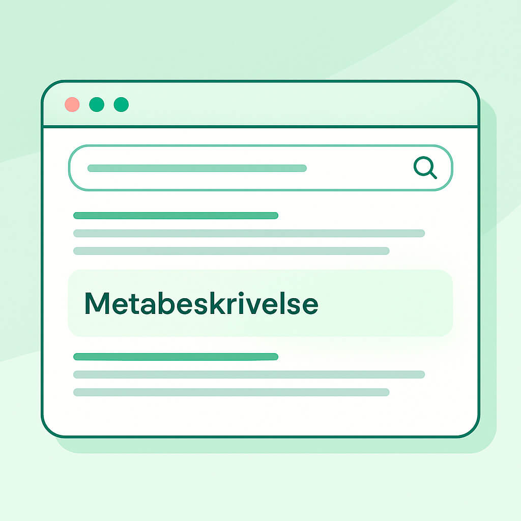 Eksempel på metabeskrivelse